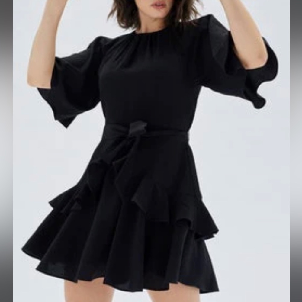 Mink Pink Fatima Frill Dress
